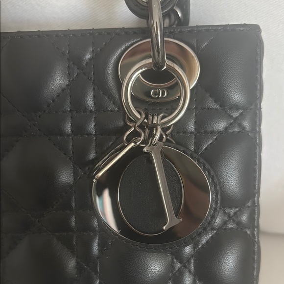 Christian Dior Lady Dior ABC black gunmetal hardware - Picture 4 of 15